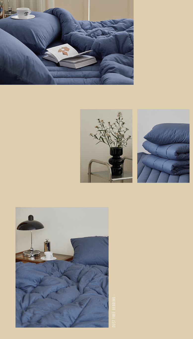 韓國同步68折）navy-無塵四季被