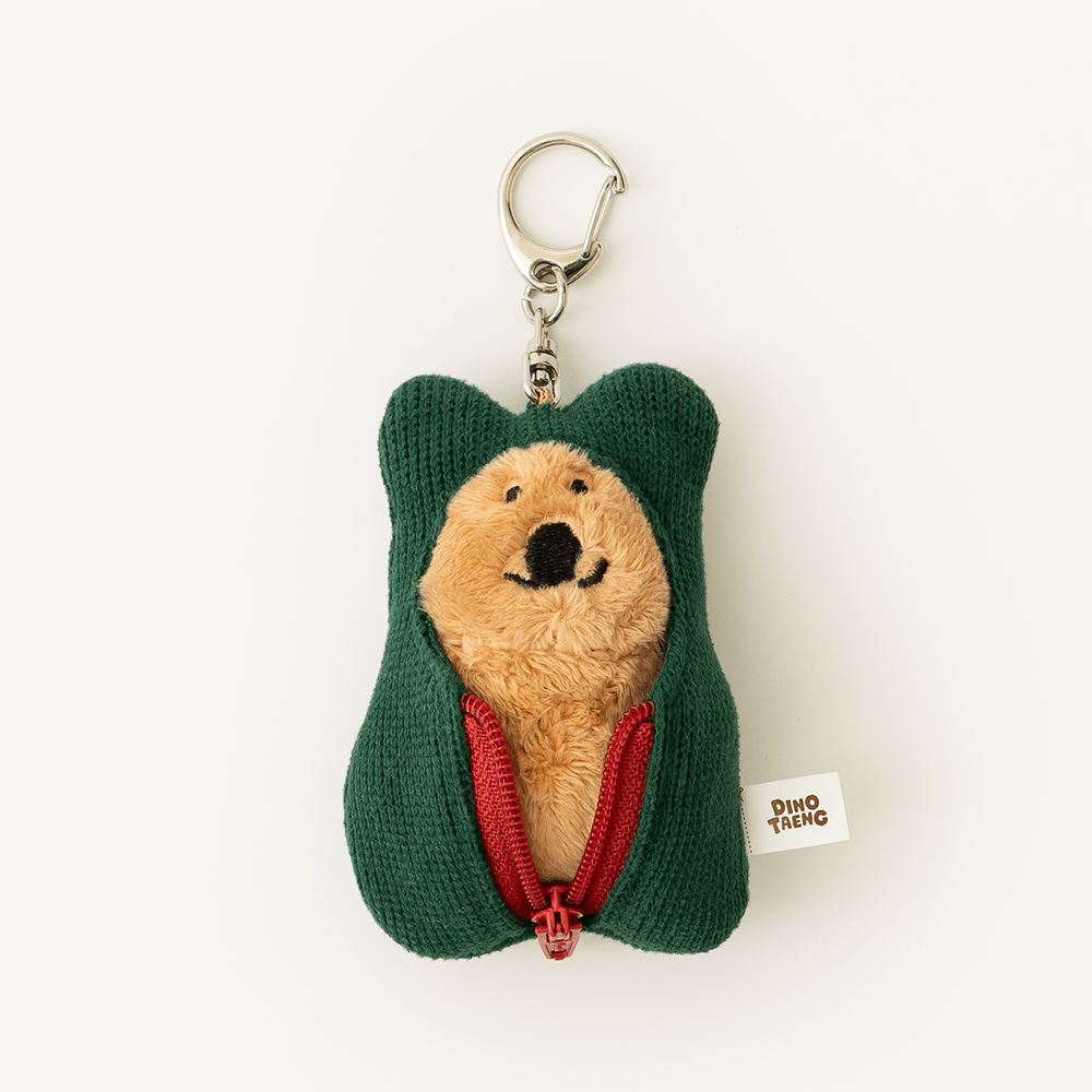 [다이노탱] Quokka in Sleepingbag keycahin
