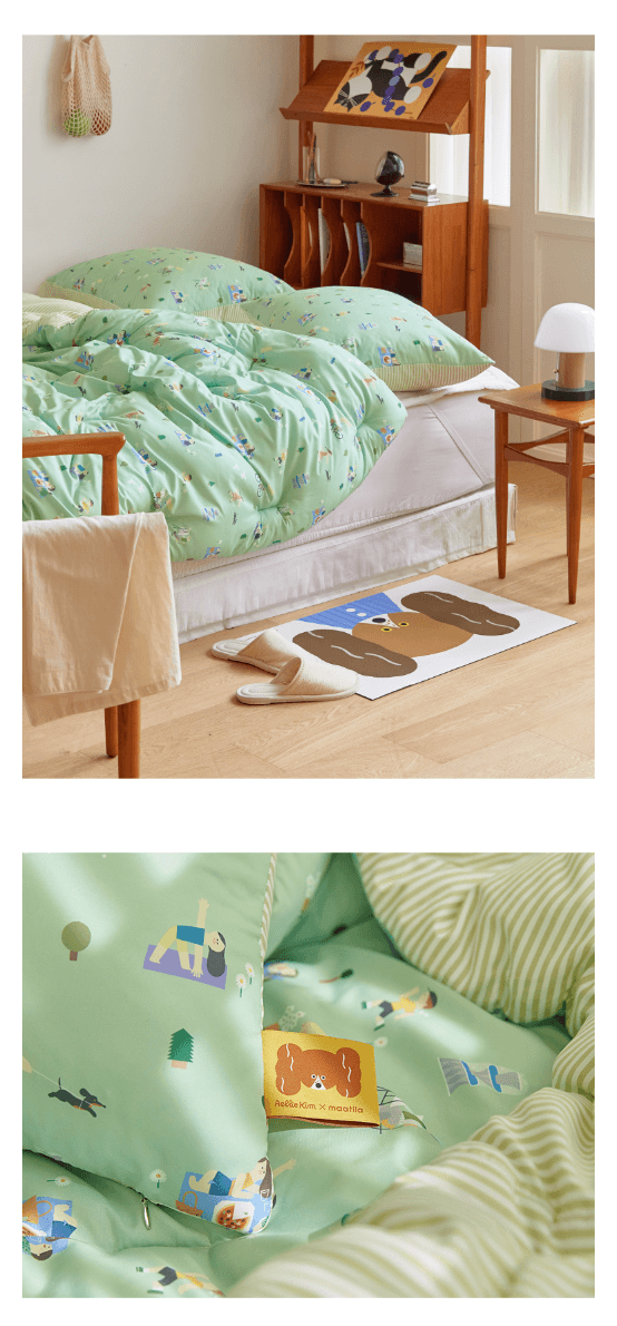 Aellie Kim x maatila 無塵四季被 (韓國製) - a  summer day in Sweden