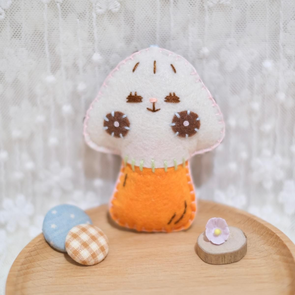 (⸝⸝ꇐꇐ) 啡菌子咪咪菇掛飾
