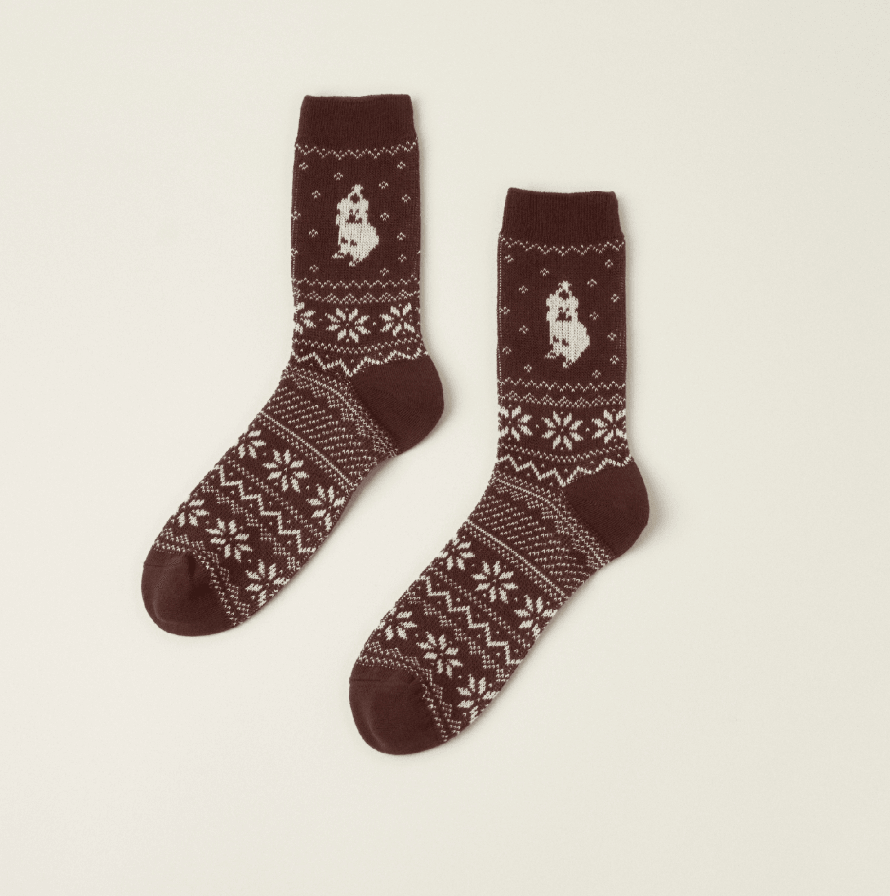Santa Quokka Nordic Socks