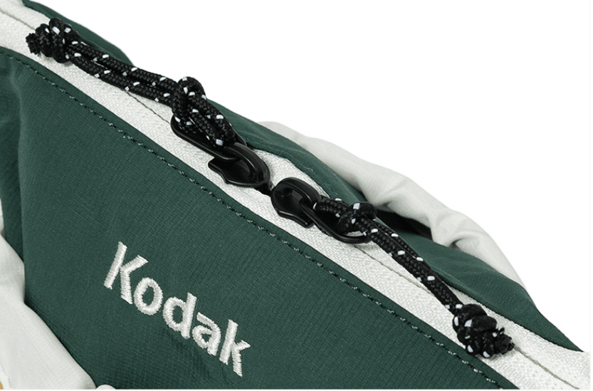 KODAK 輕盈細繩迷你斜背包 綠色
