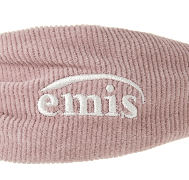 EMIS 燈芯絨交叉髮帶