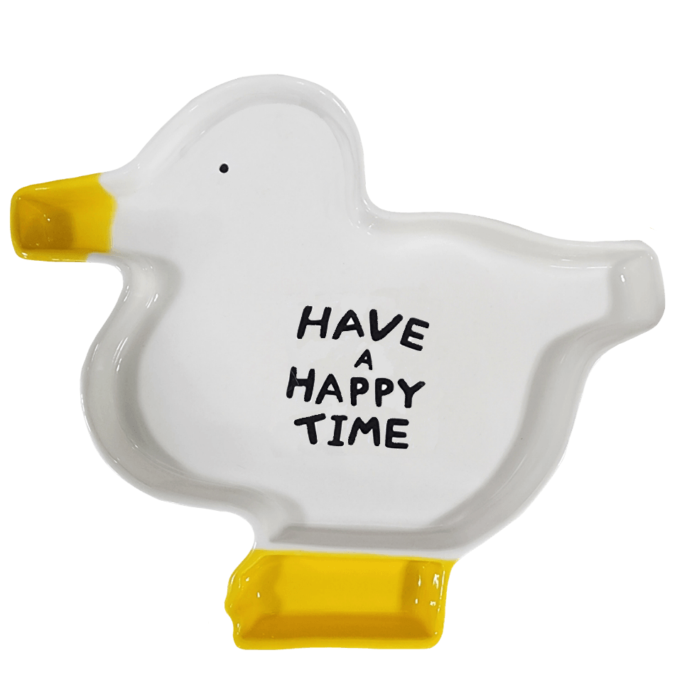 [웜스멜] CERAMIC DUCK PLATE