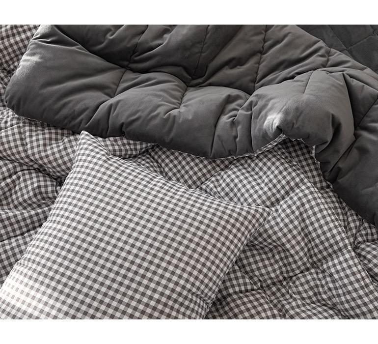 (冬天厚版) coco gray-hug me 無塵四季被 (韓國製)