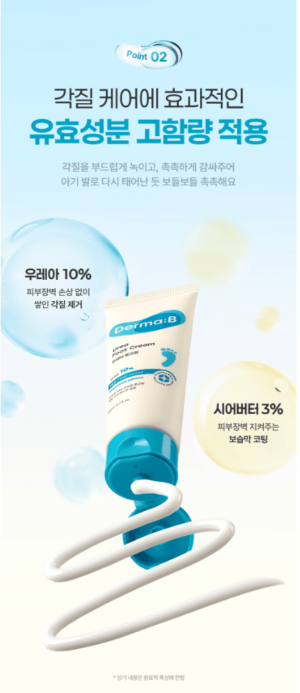 Derma:B 尿素足霜 80ml