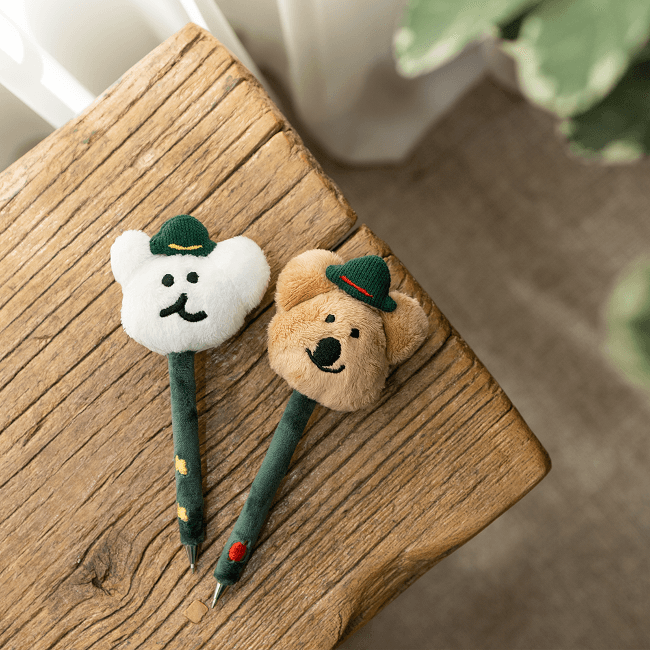 [다이노탱] Quokka & BOBO in the Woods Plush Pen