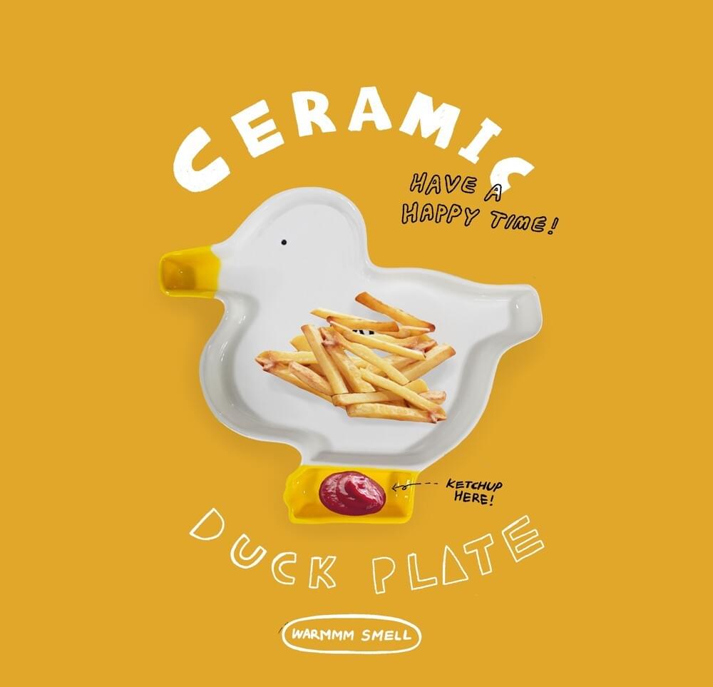 [웜스멜] CERAMIC DUCK PLATE
