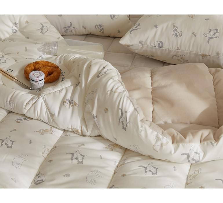 (冬天厚版) pong nyang pong nyang -hug me 無塵四季被 (韓國製) 