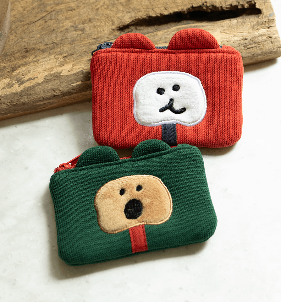 Quokka & BOBO in Sleepingbag Card Holder