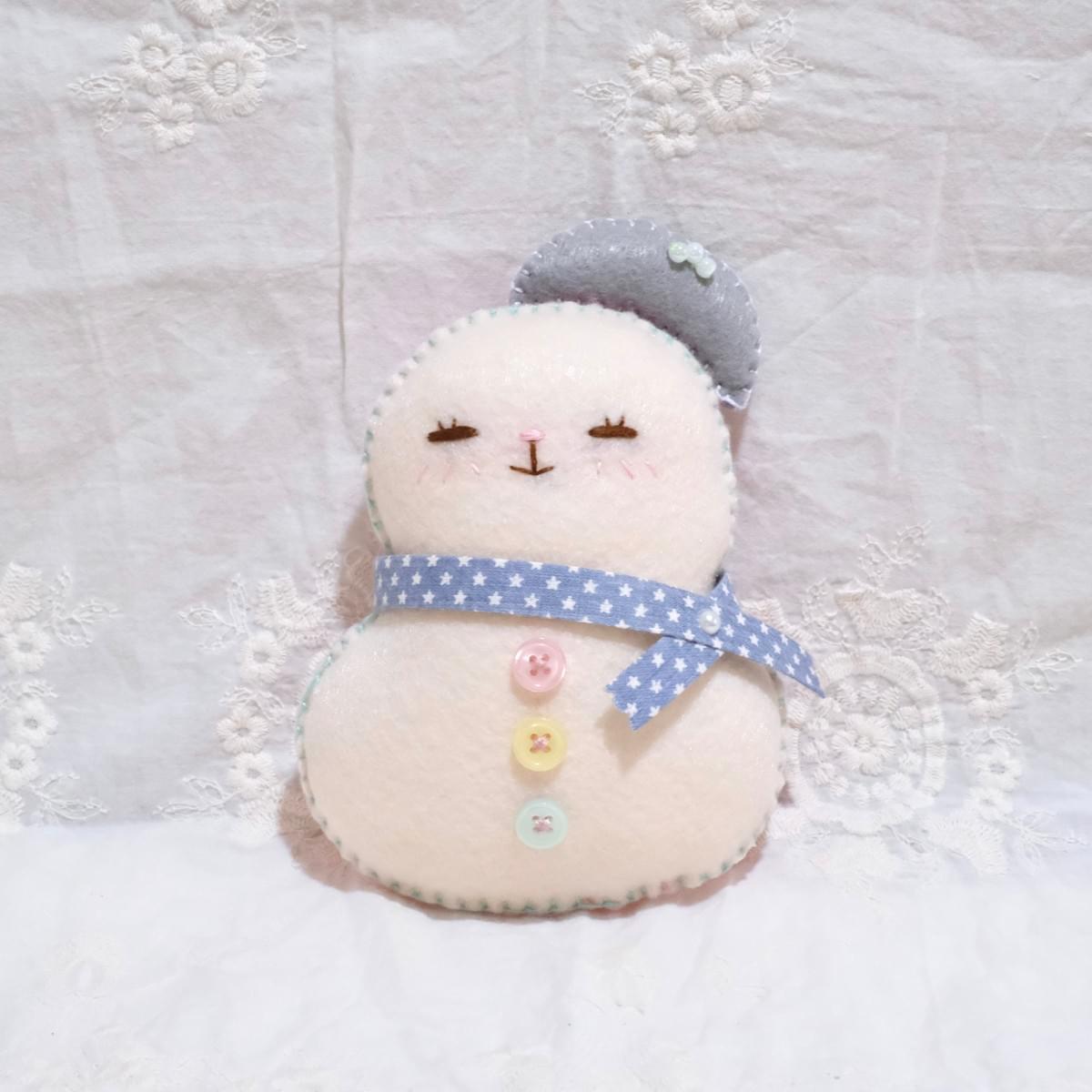 ★ 粉雪人娃娃