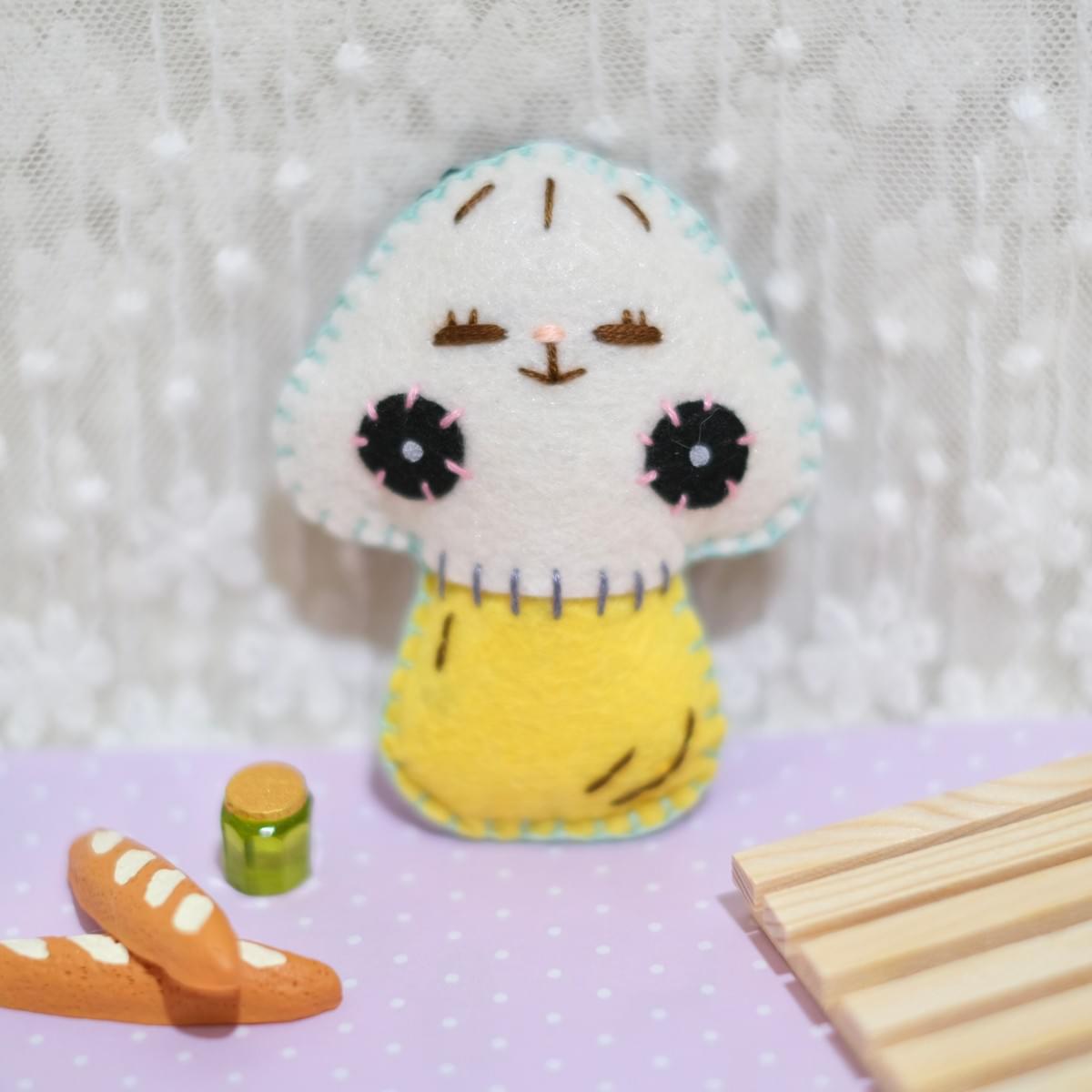(⸝⸝ꇐꇐ) 黑菌子咪咪菇掛飾