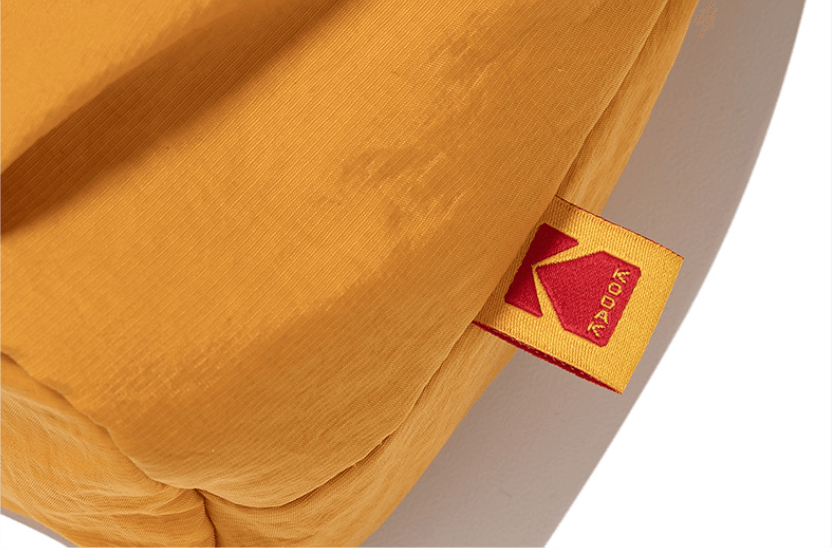 KODAK 輕盈細繩迷你斜背包 橙色