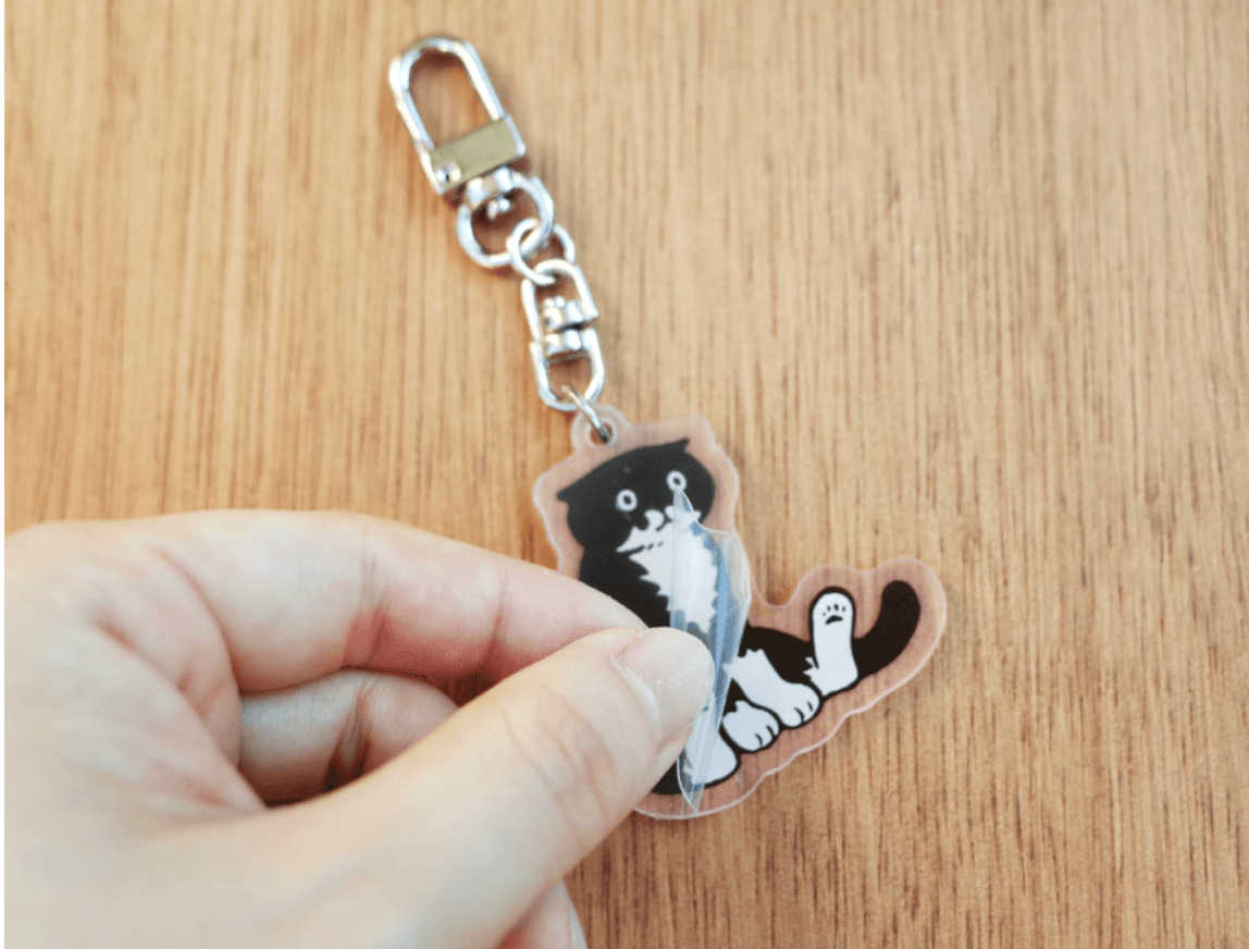 Mo 鑰匙圈 -Sitting