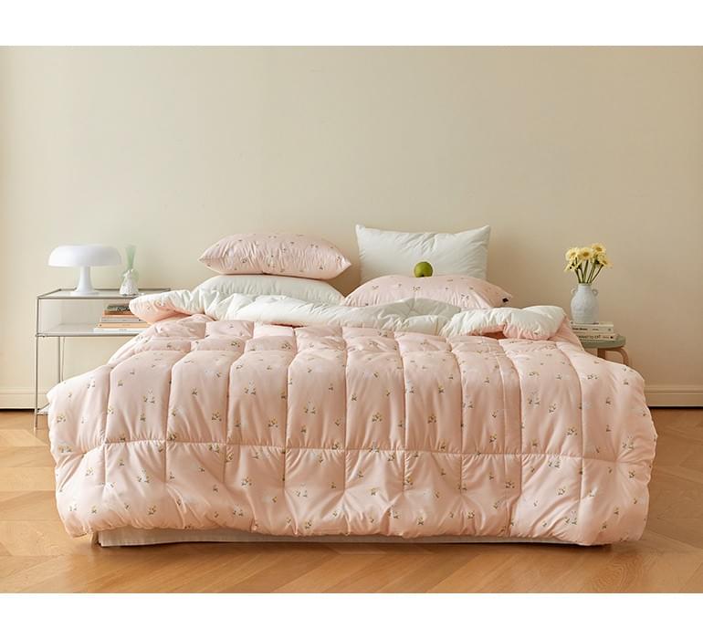 (冬天厚版) soft rabbit-hug me 無塵四季被 (韓國製) 