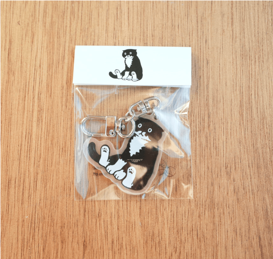 Mo 鑰匙圈 -Sitting