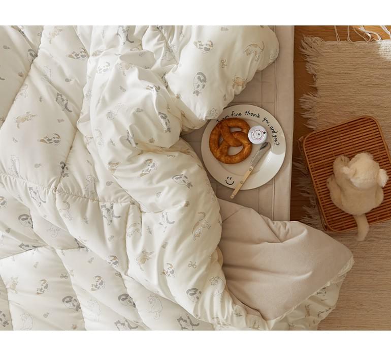 (冬天厚版) pong nyang pong nyang -hug me 無塵四季被 (韓國製) 