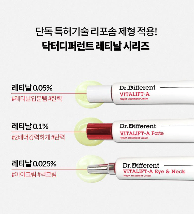 Dr.Different VITALIFT-A  Cream 20g 