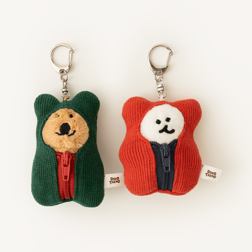 [다이노탱] Quokka in Sleepingbag keycahin