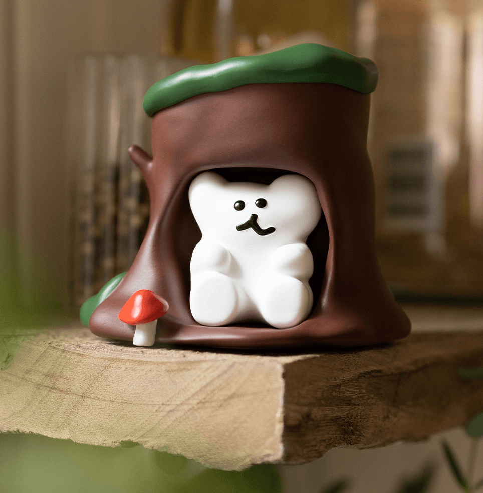 Quokka & BOBO in the Woods Air Freshener Figure Plush Doll 1 3