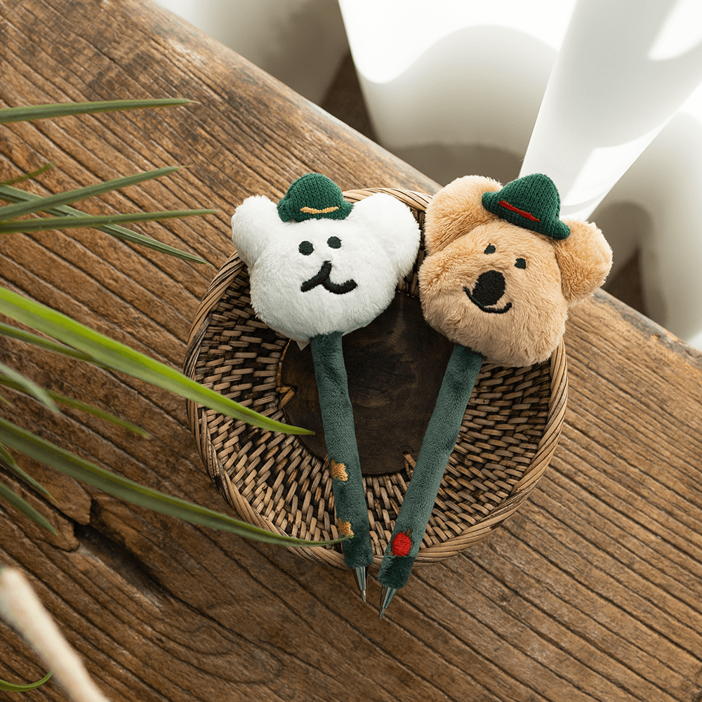 [다이노탱] Quokka & BOBO in the Woods Plush Pen