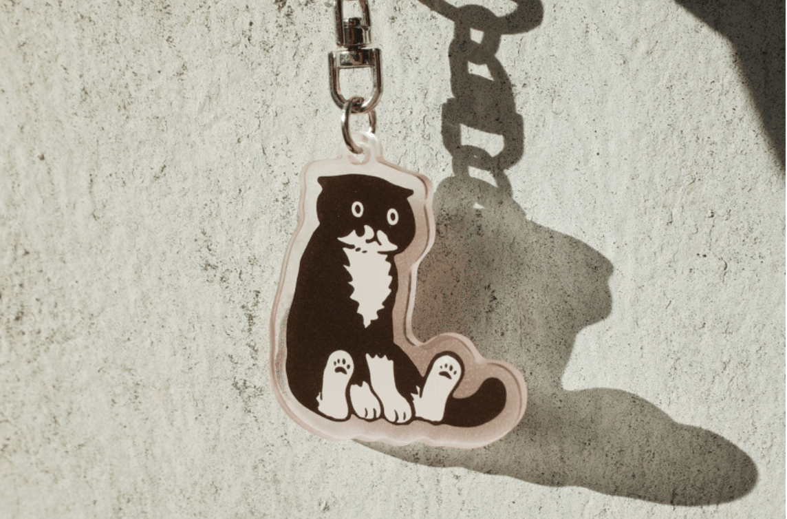 Mo 鑰匙圈 -Sitting