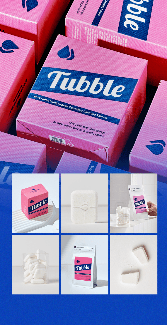 Tubble水杯清潔粒粒 100p