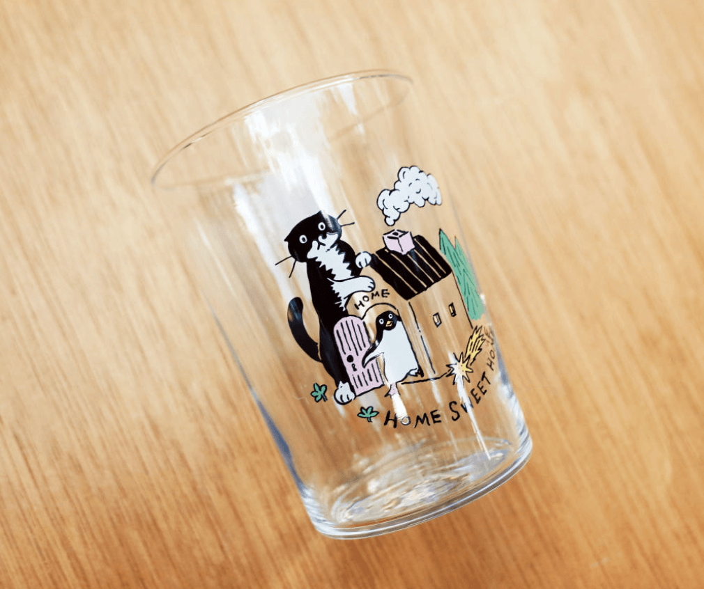 sweet home 玻璃杯