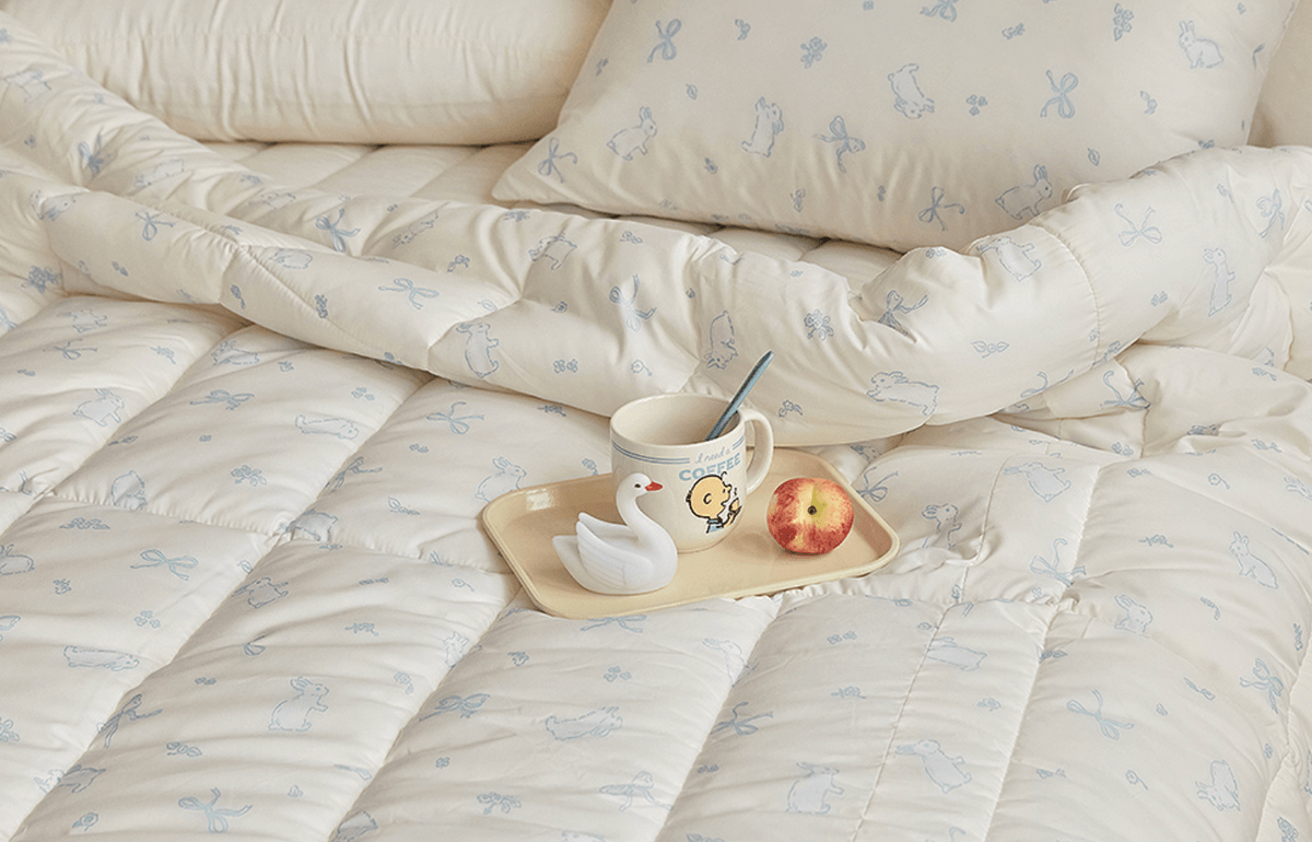 （韓國同步68折）milky bunny-無塵四季被