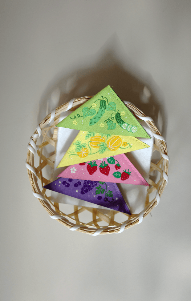 [오이뮤] 四季布書簽 - 葡萄