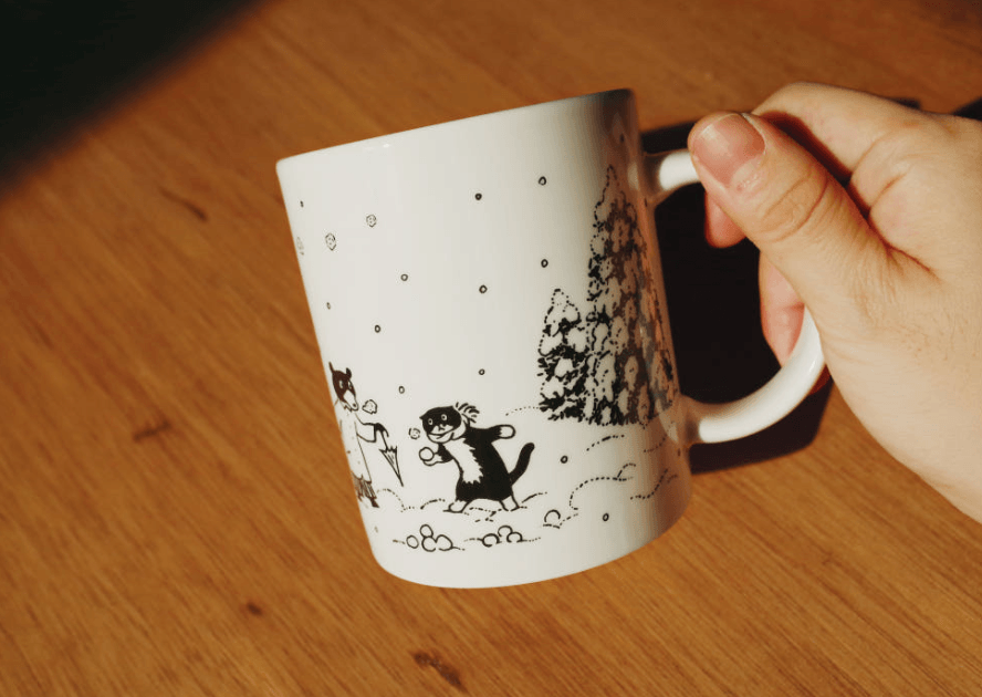 머그컵 - snowy day