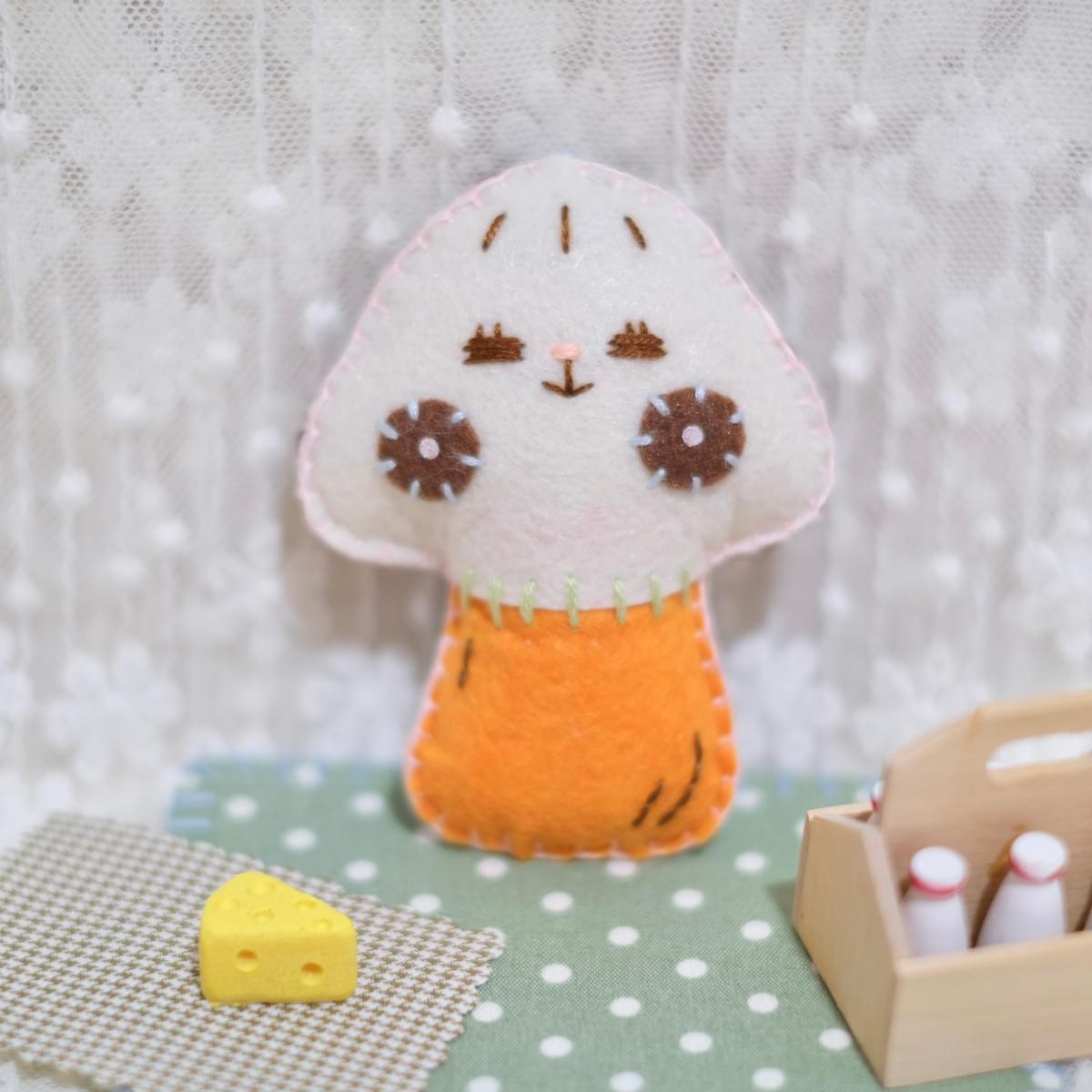 (⸝⸝ꇐꇐ) 啡菌子咪咪菇掛飾