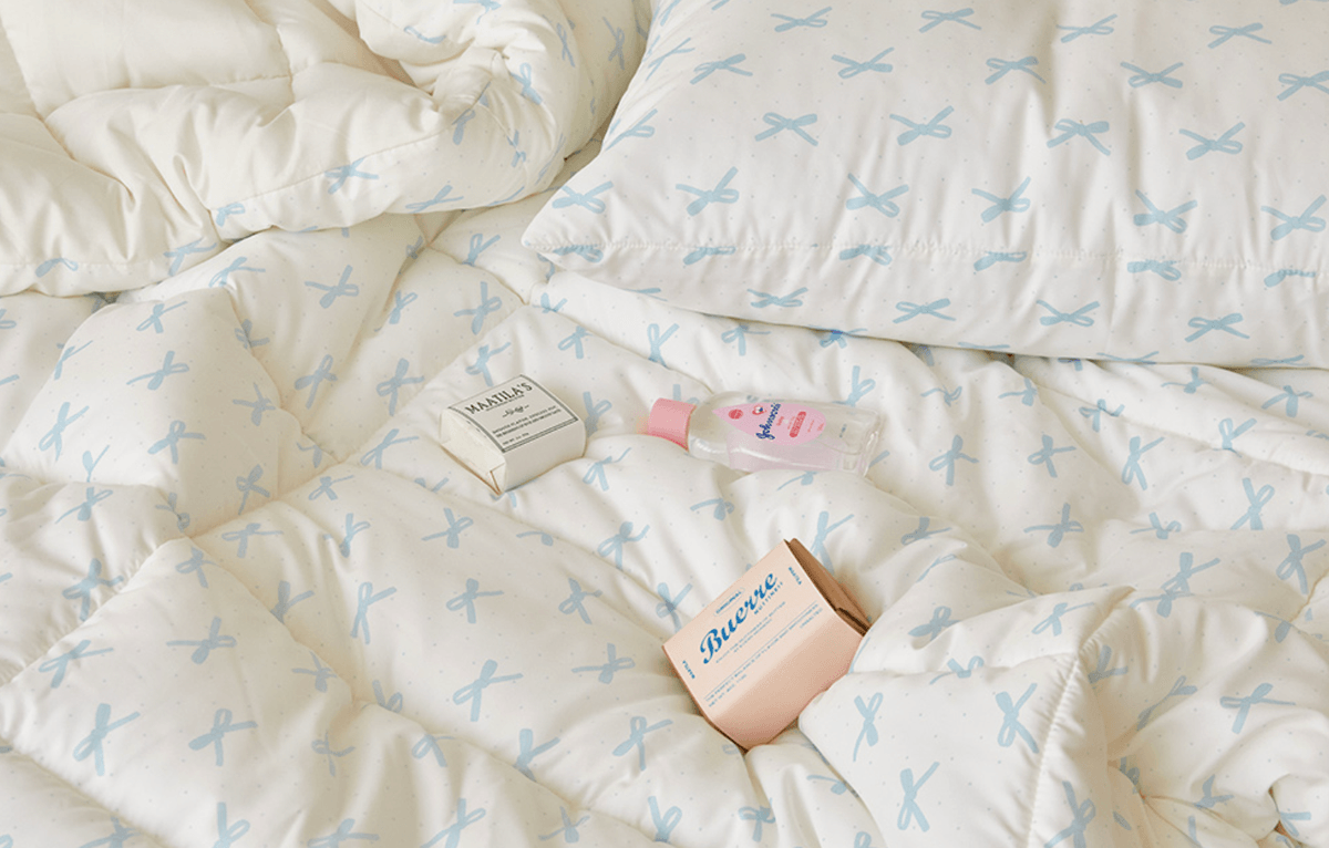 （韓國同步68折）sweet ribbon- 無塵四季被