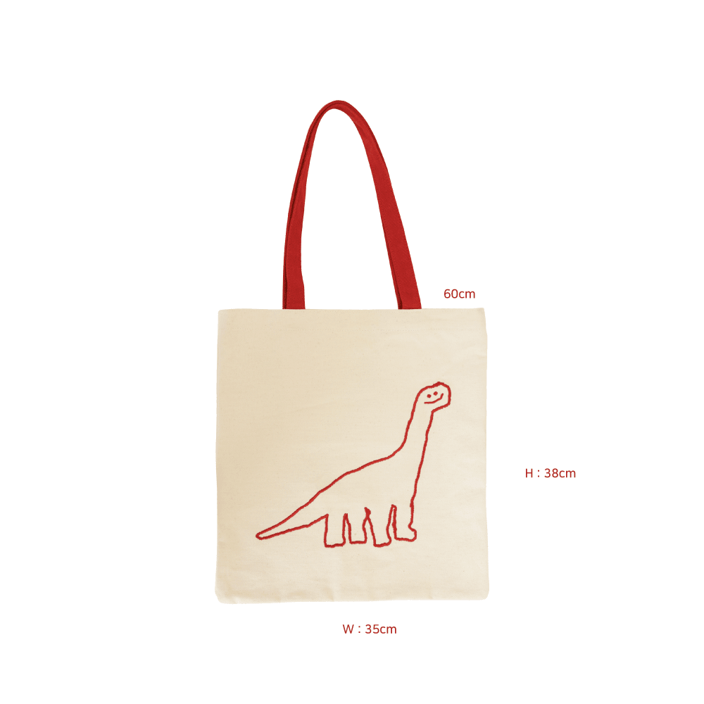 [다이노탱] DINO Canvas Bag RED