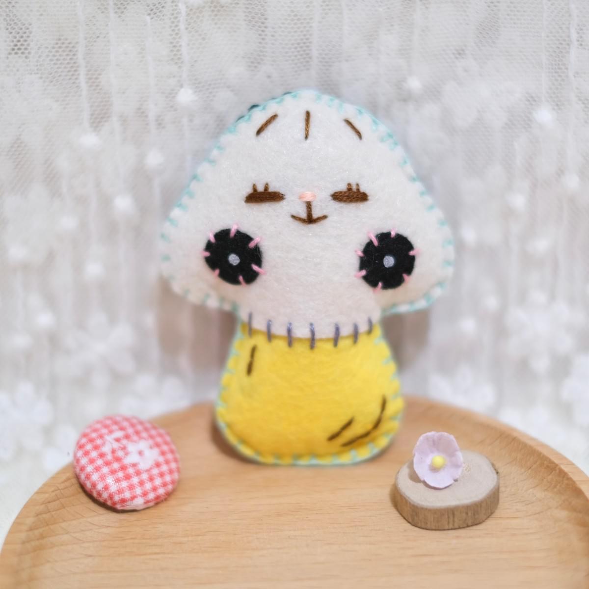 (⸝⸝ꇐꇐ) 黑菌子咪咪菇掛飾