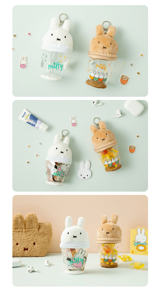 miffy 3 1 1 1 1miffy 果凍袋鑰匙扣