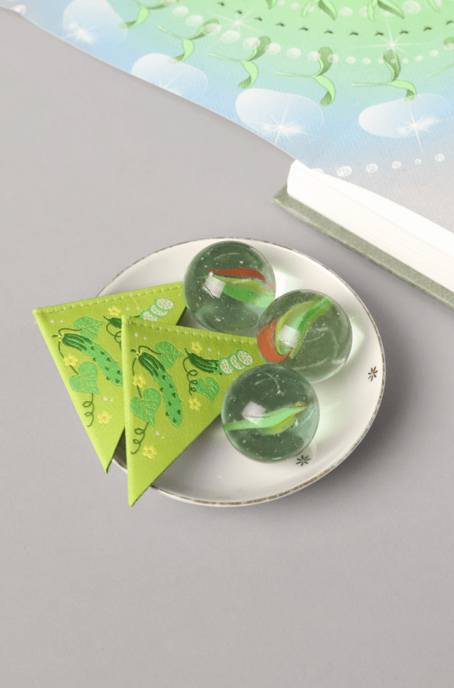 [오이뮤] 四季布書簽 - 黃瓜