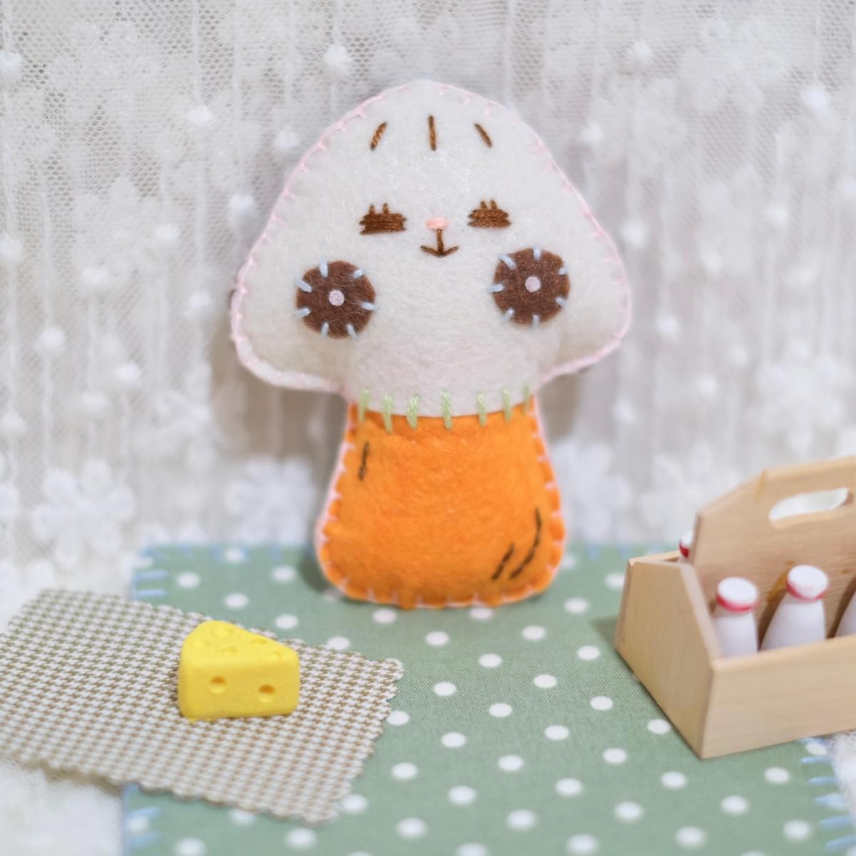 (⸝⸝ꇐꇐ) 啡菌子咪咪菇掛飾