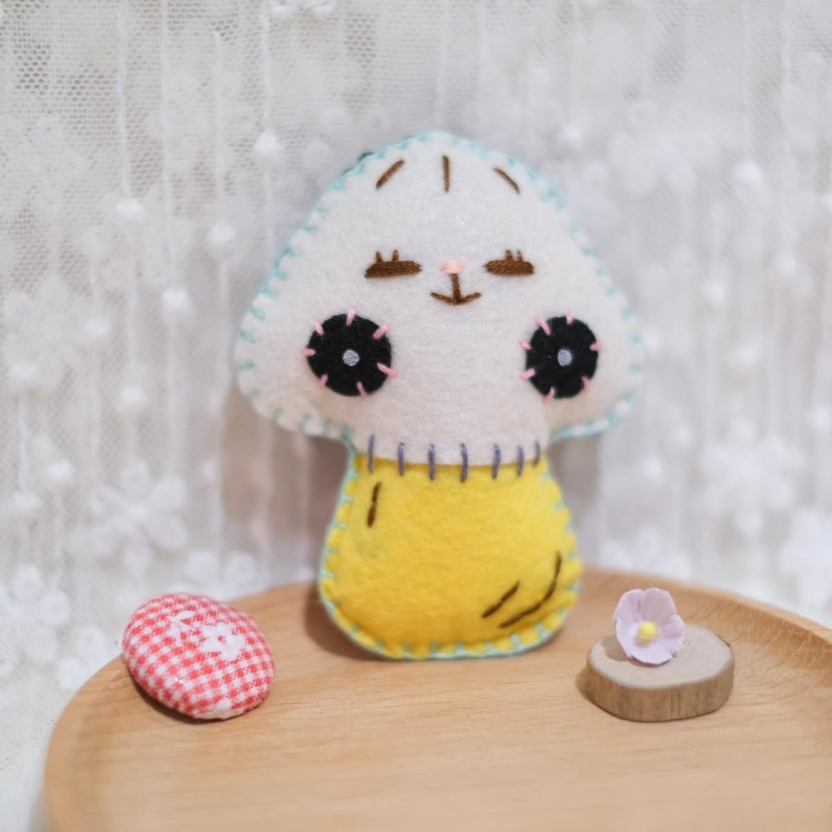 (⸝⸝ꇐꇐ) 黑菌子咪咪菇掛飾