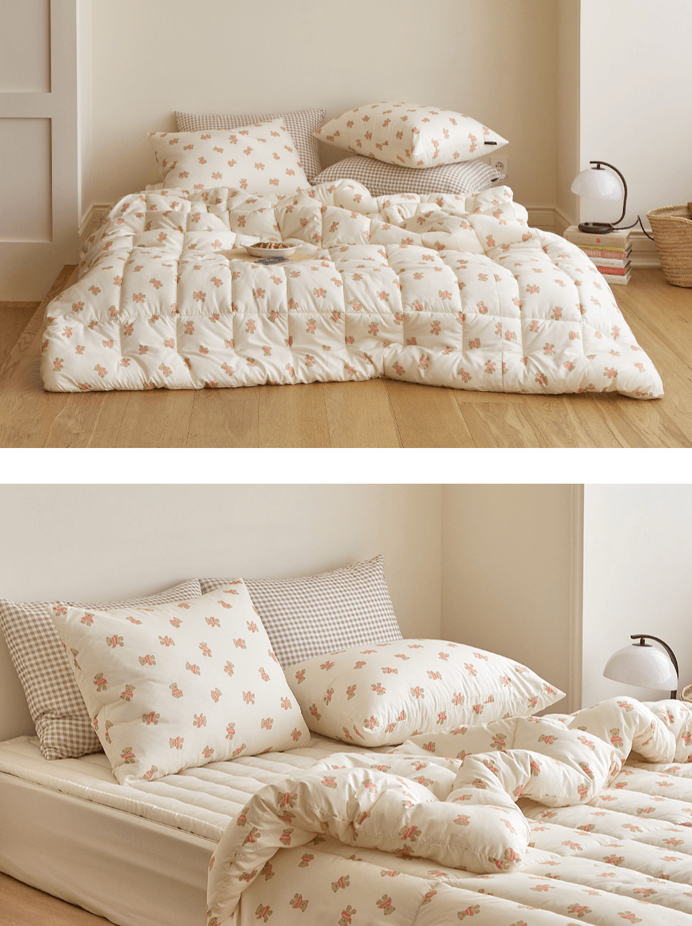 （韓國同步68折) Teddy bear - 無塵四季被