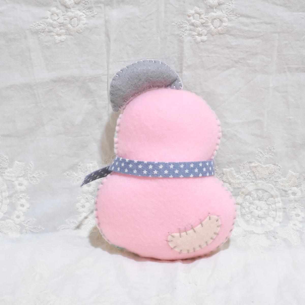 ★ 粉雪人娃娃