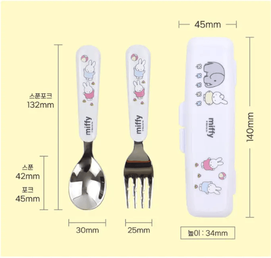 Miffy 兒童餐具組