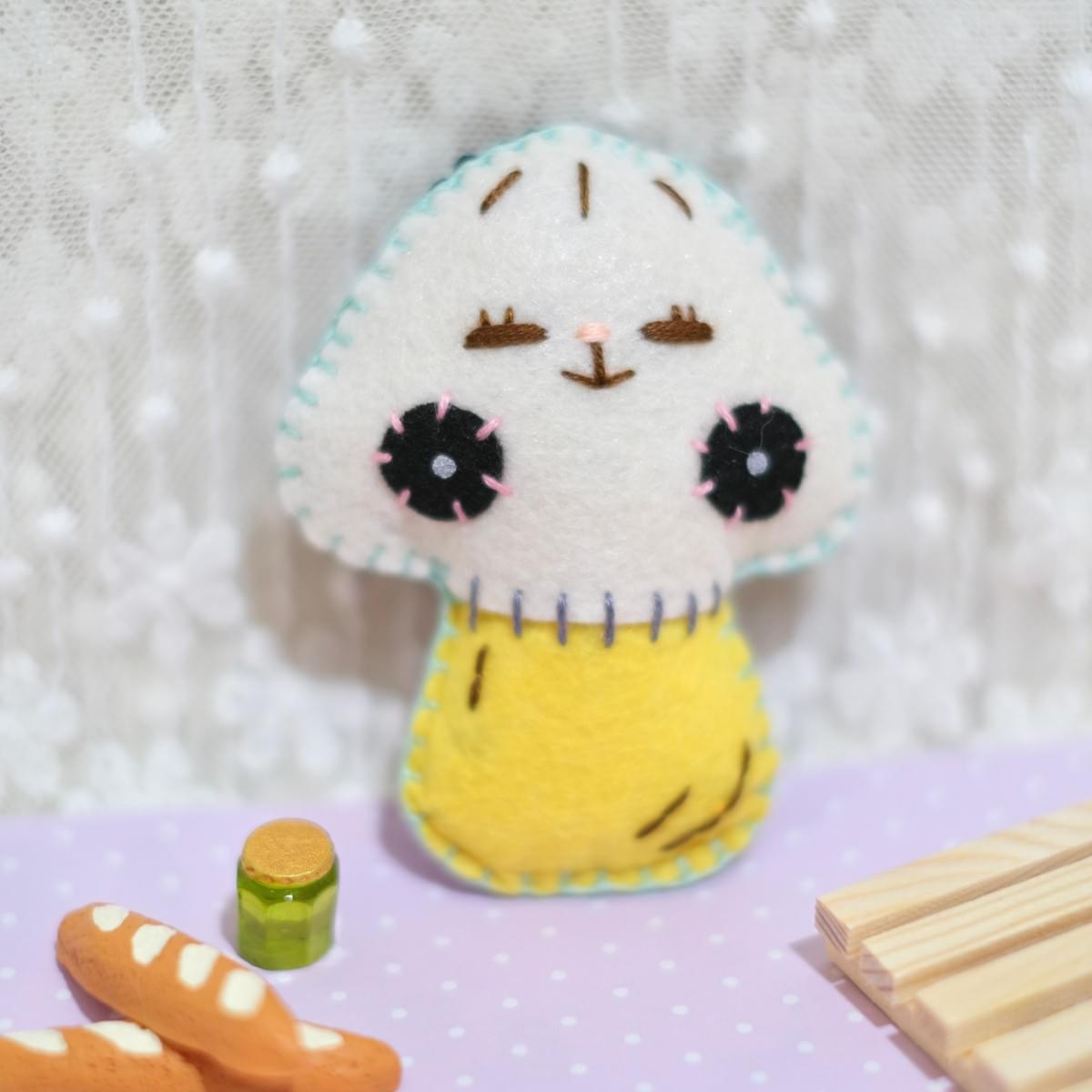 (⸝⸝ꇐꇐ) 黑菌子咪咪菇掛飾