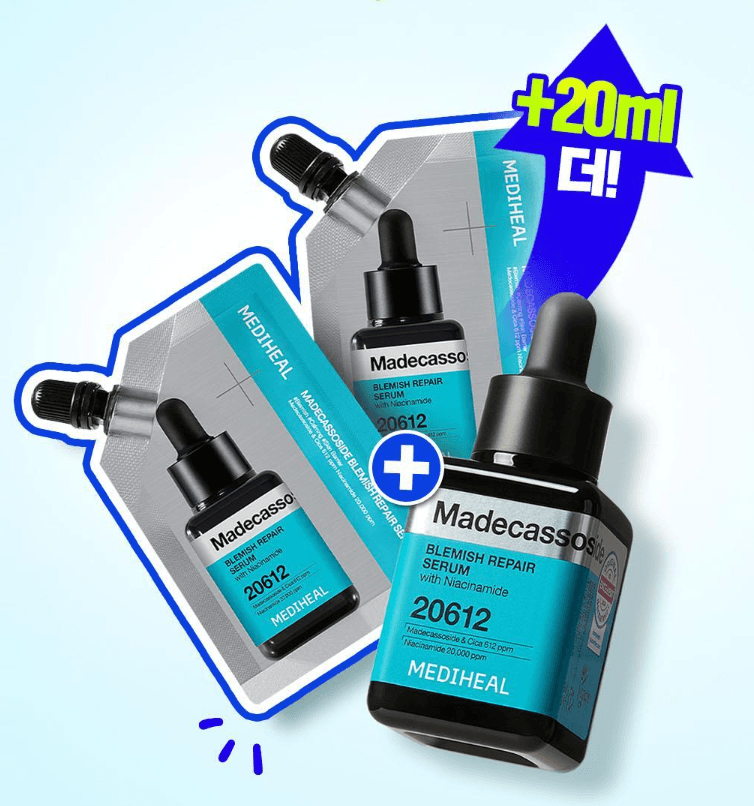 Mediheal 積雪草苷微量修復精華 40+20ml (KIA版)