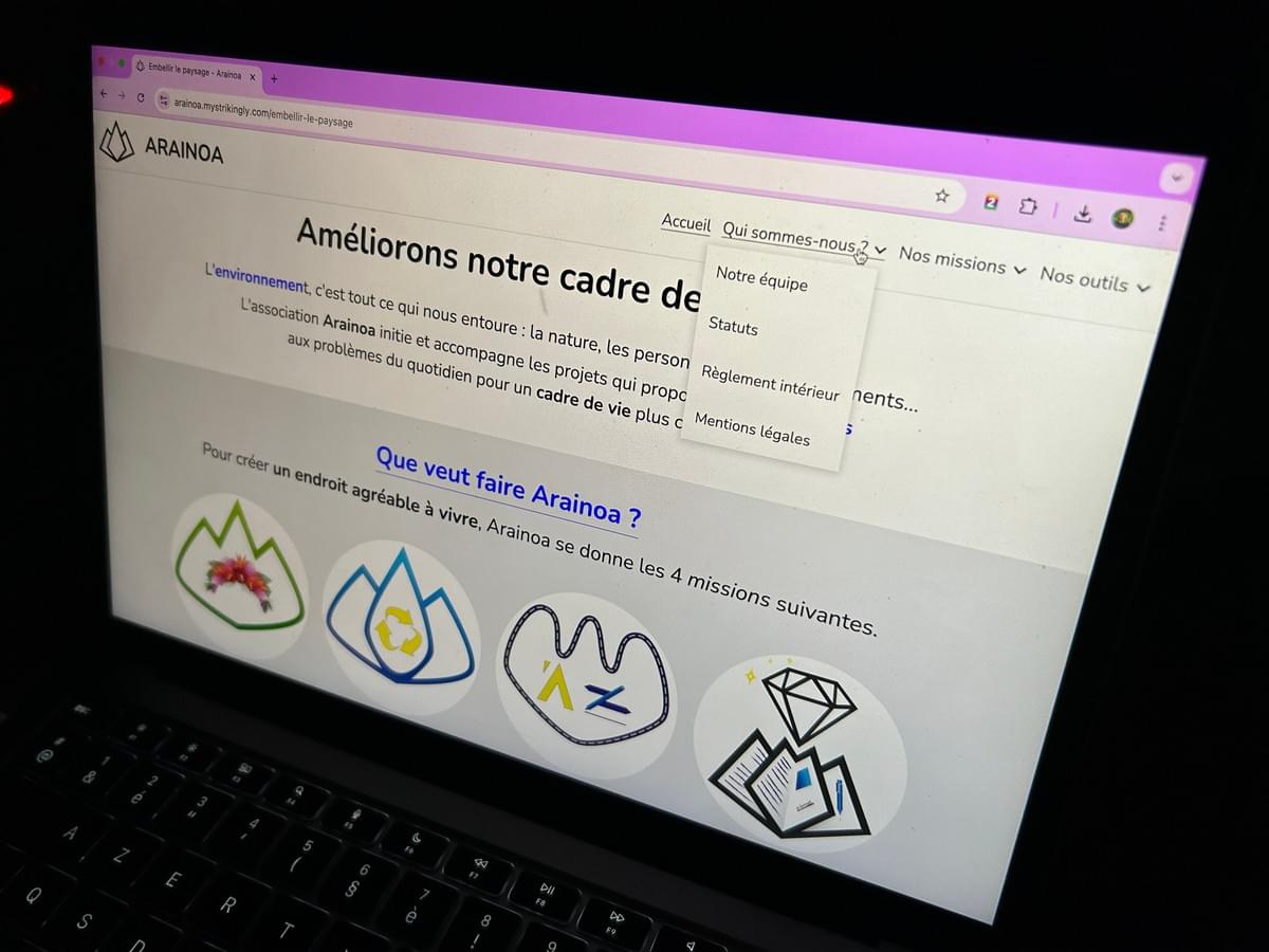 We design custom websites to reflect your identity and meet your needs. Creation of Websites Our Mission I take care of the web presence of companies and associations, by creating a website for them. I take photos and videos of their activity, then I edit them to publish on social networks (Facebook and Instagram), and I write the posts in French and Tahitian.