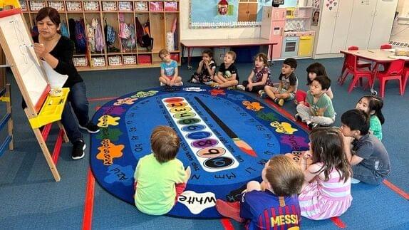 Daycare Literacy at Ballston Children’s Center daycare in Arlington, VA