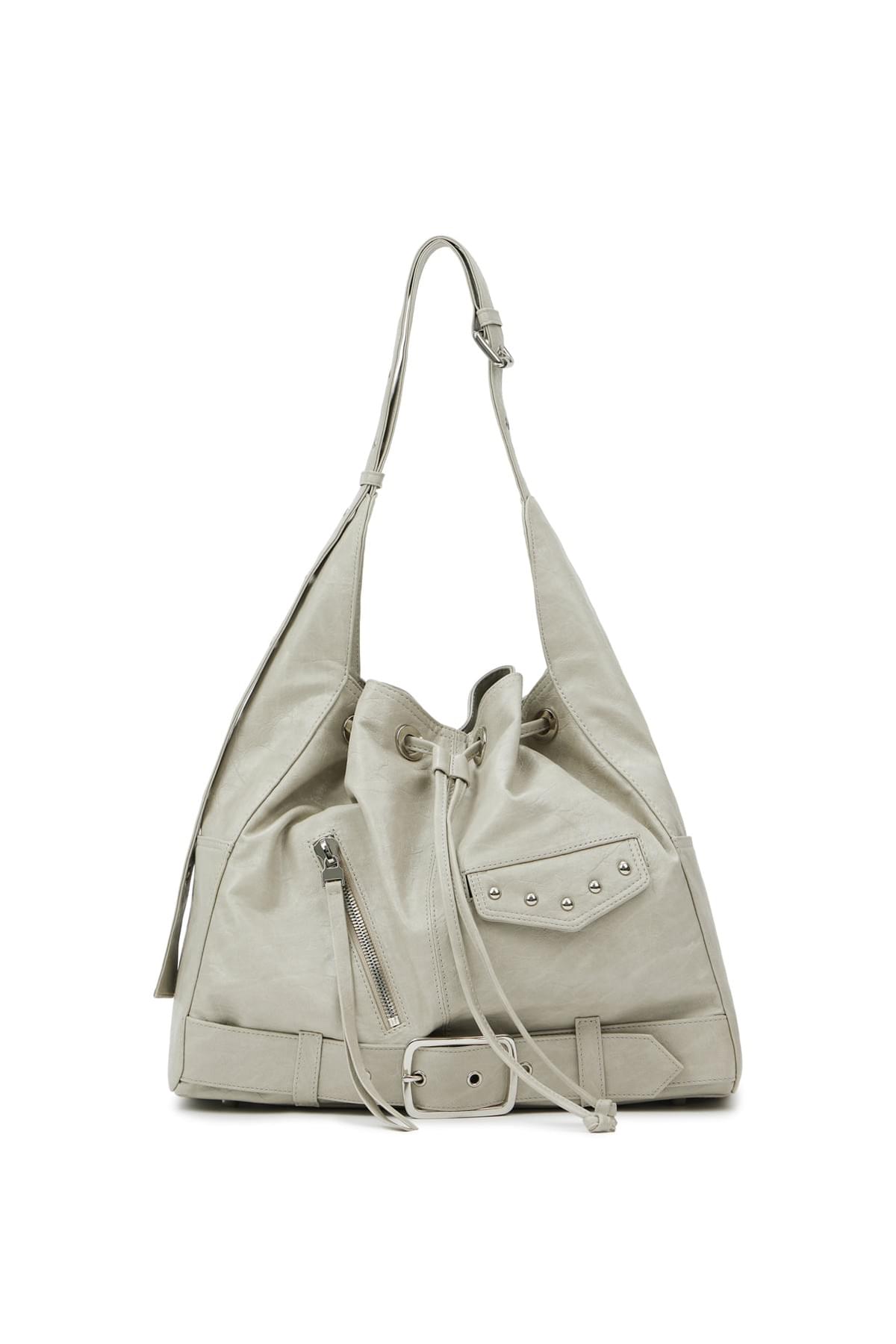 Deinet- stud belted bucked bag