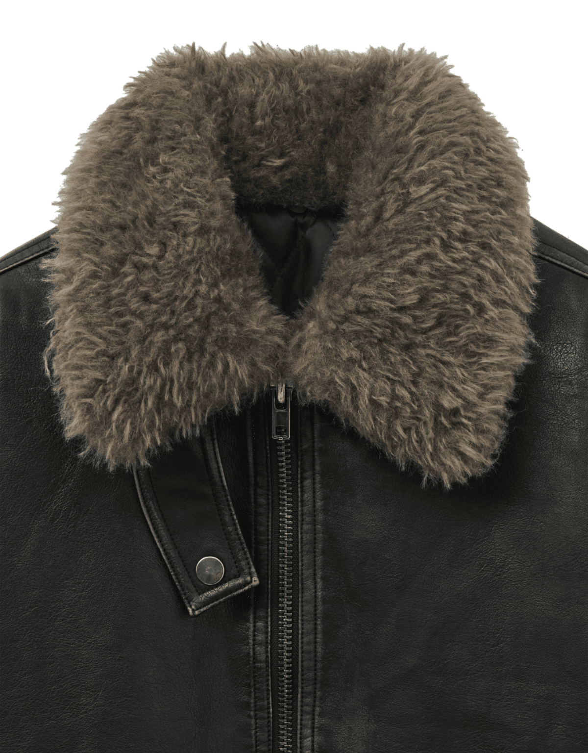 porterna-復古感皮外套