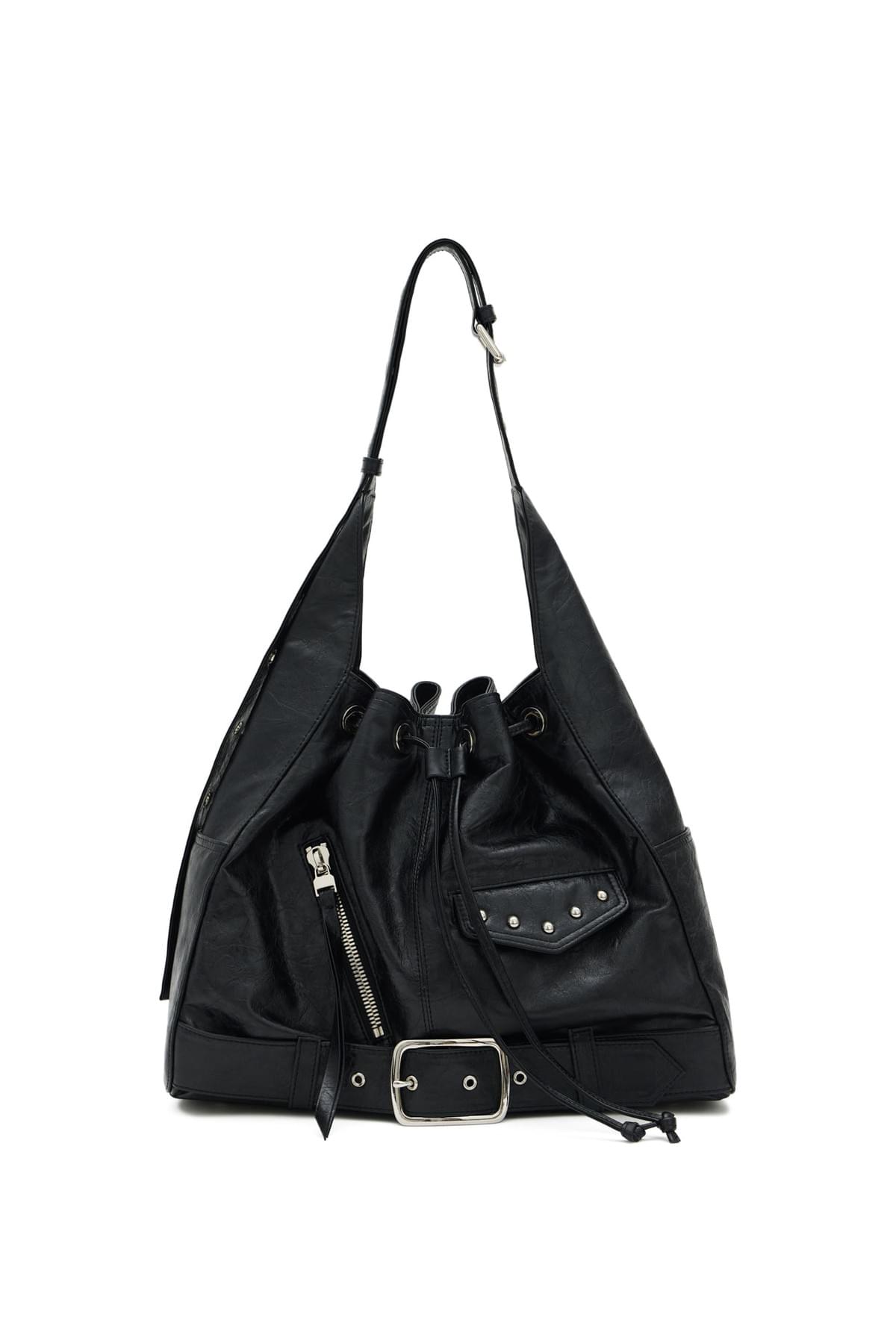 Deinet- stud belted bucked bag