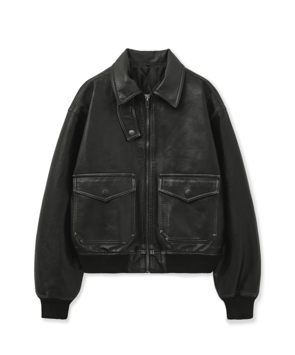 porterna-復古感皮外套